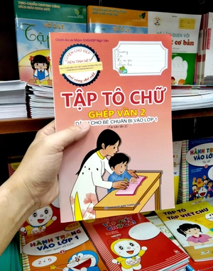 bộ tập tô chữ - ghép vần 2 (dành cho bé chuẩn bị vào lớp 1)