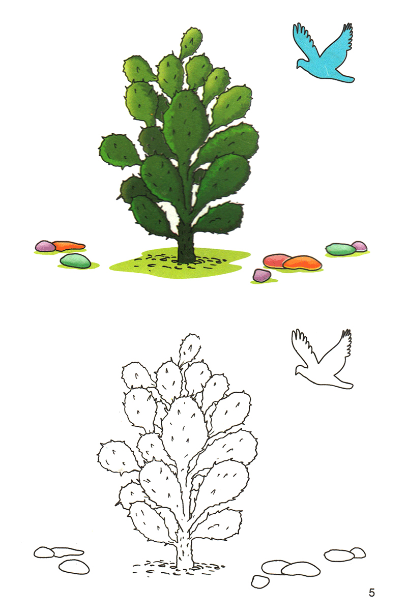 bộ tập tô màu 1 (5-6 tuổi)