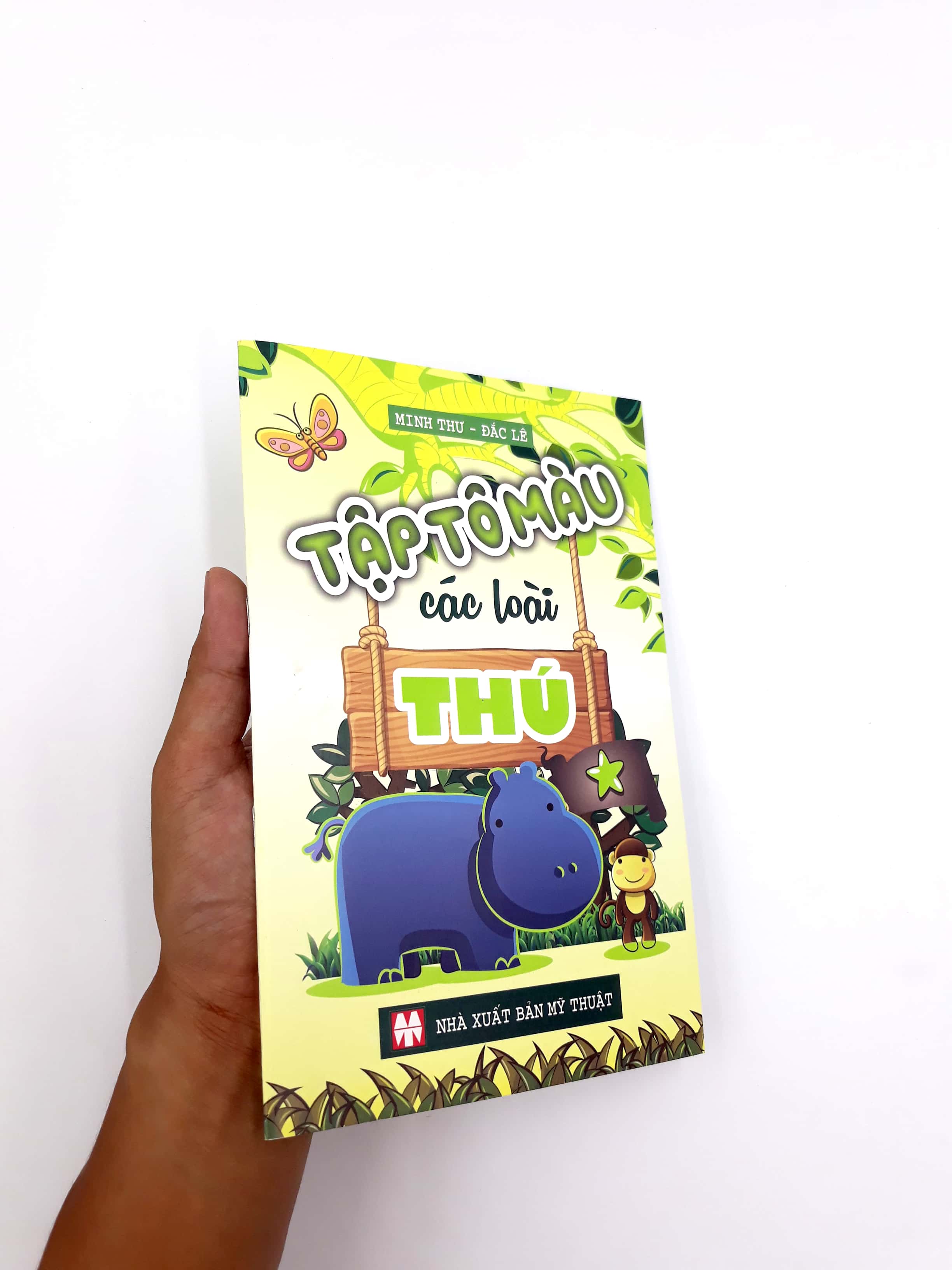 bộ tập tô màu các loài thú 1