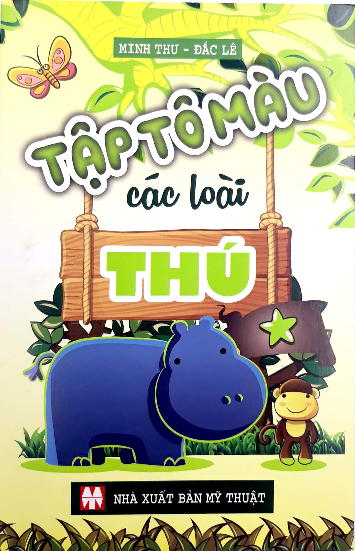 bộ tập tô màu các loài thú 1