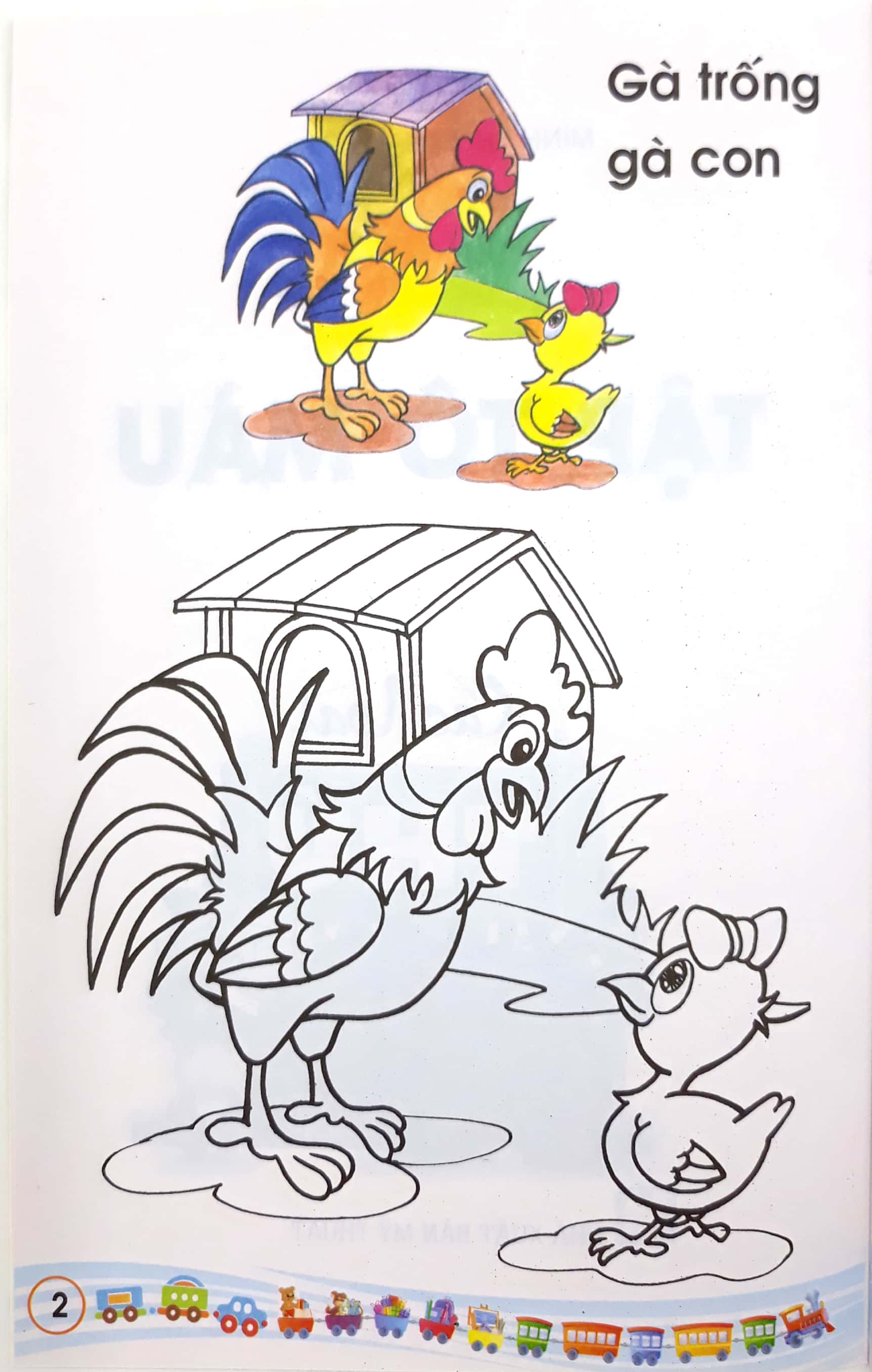 bộ tập tô màu các loài thú 1