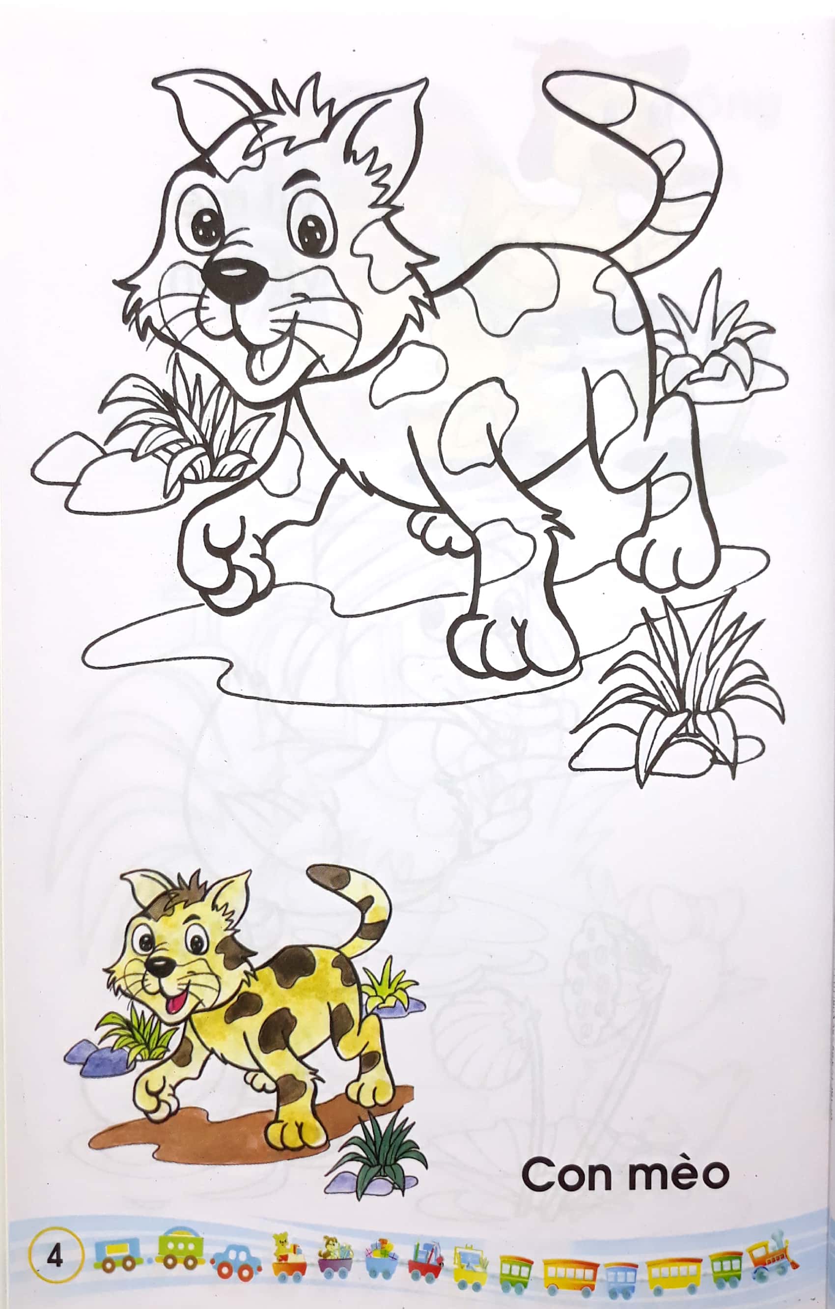 bộ tập tô màu các loài thú 1