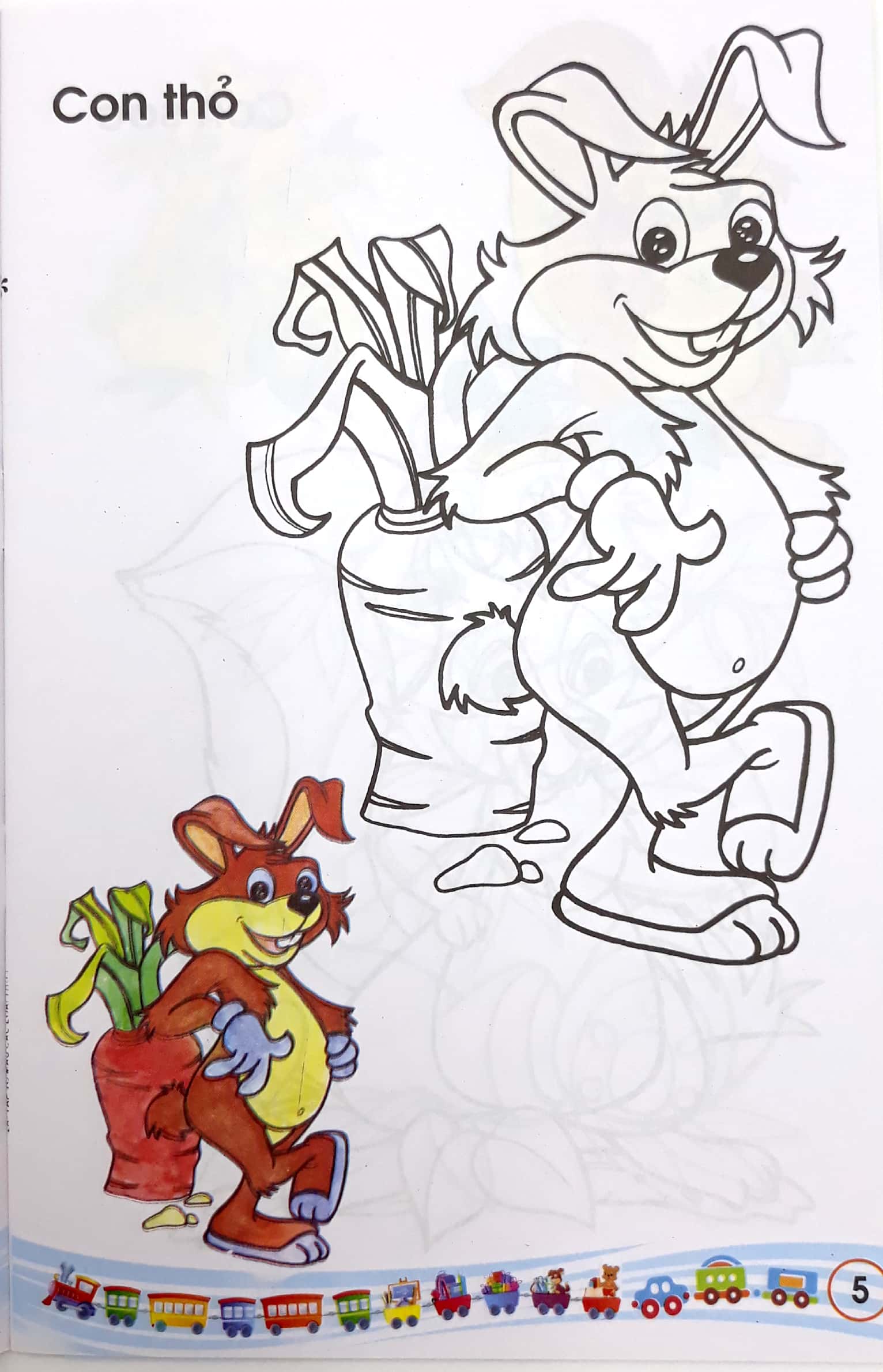 bộ tập tô màu các loài thú 1