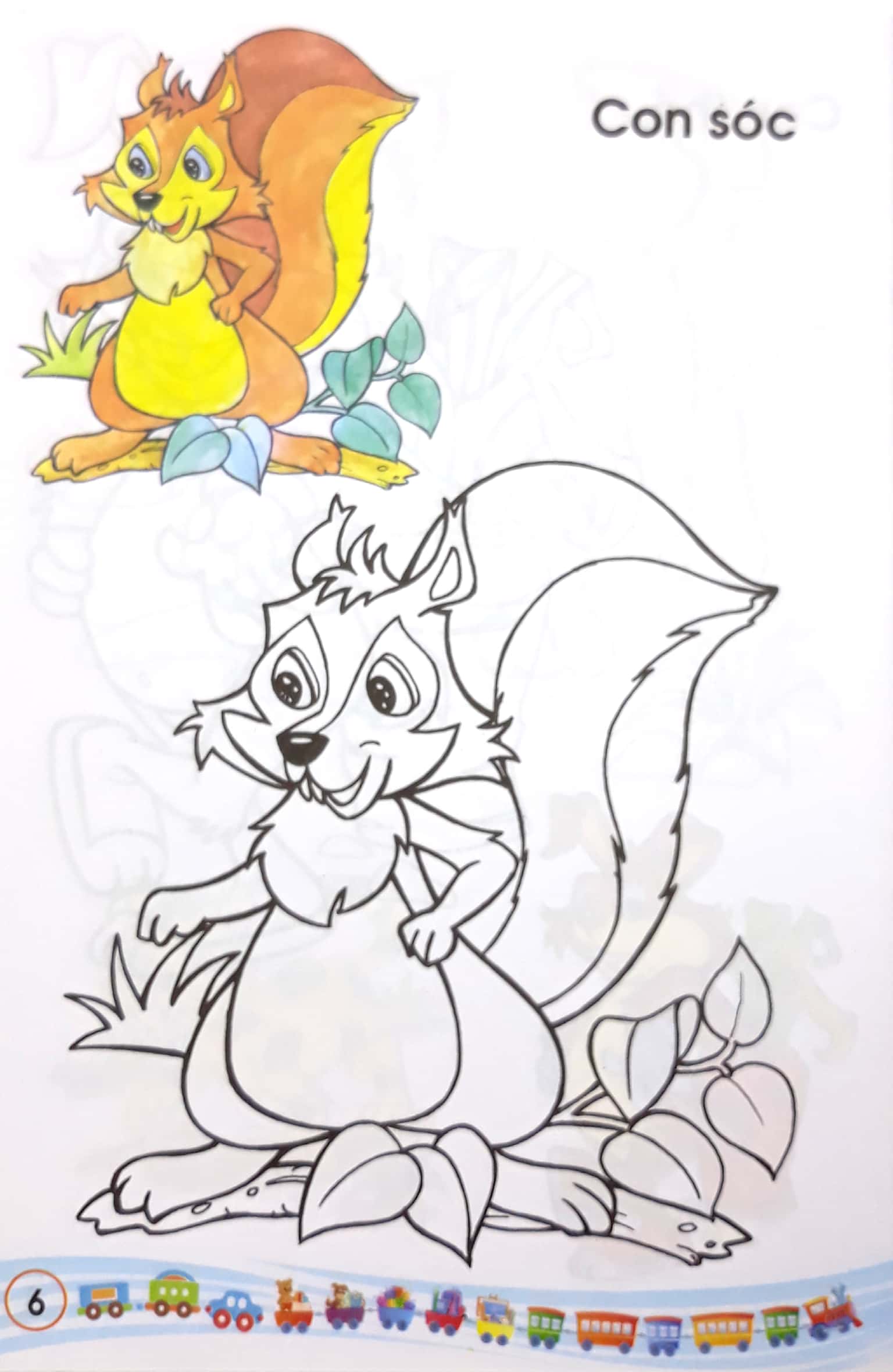 bộ tập tô màu các loài thú 1