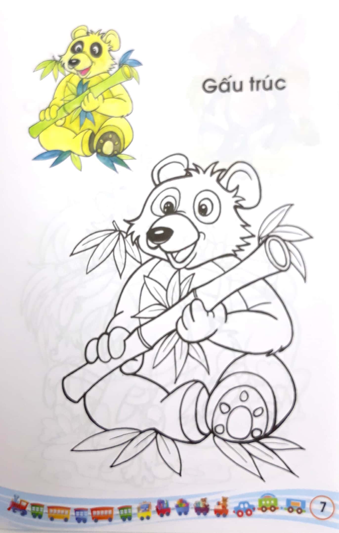 bộ tập tô màu các loài thú 1