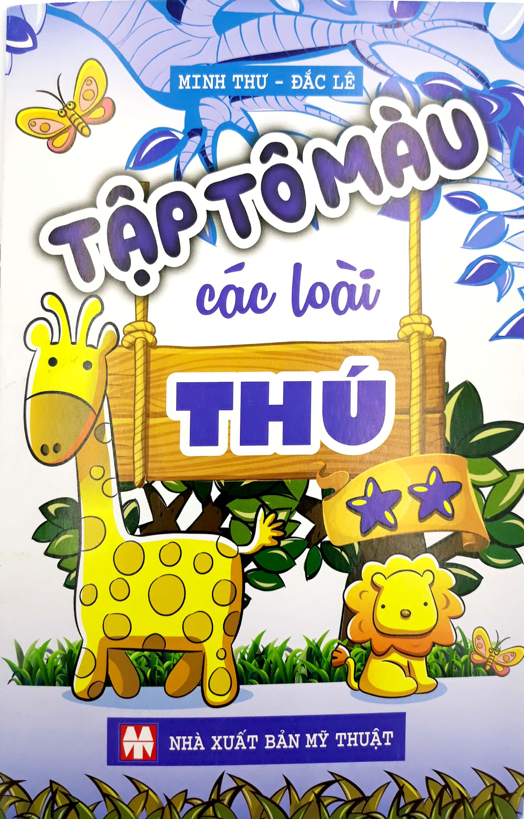 bộ tập tô màu các loài thú 2