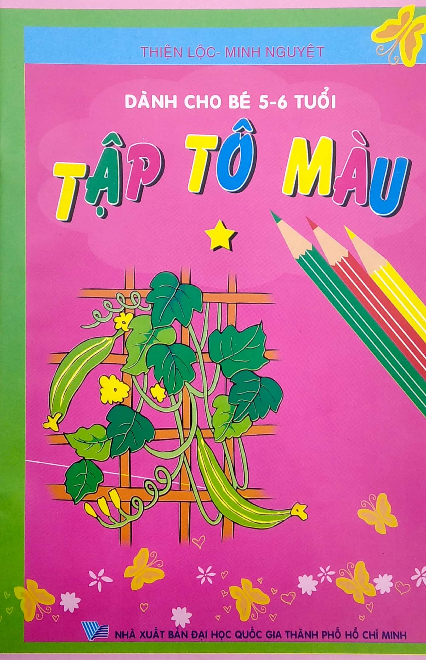 bộ tập tô màu - dành cho bé 5-6 tuổi