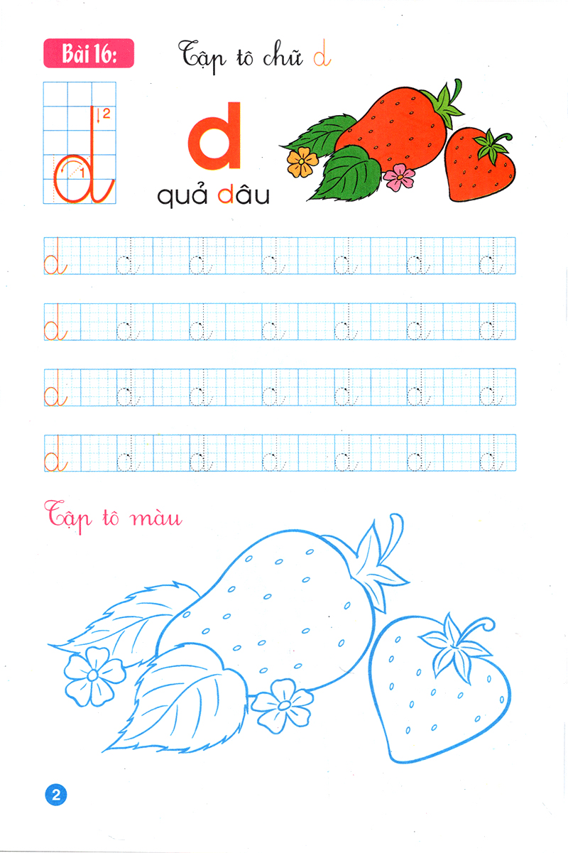 bộ tập tô mẫu giáo - chữ cái - quyển 3 (dành cho 4-5 tuổi)