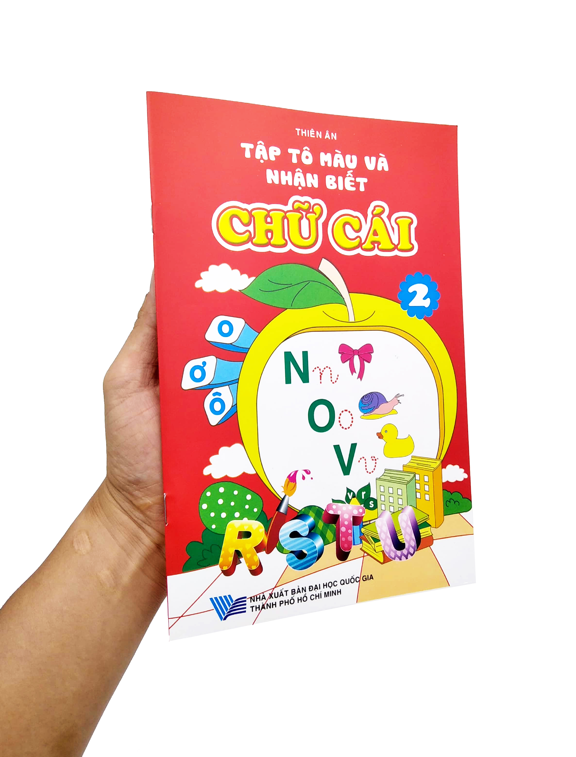 bộ tập tô màu và nhận biết chữ cái - tập 2