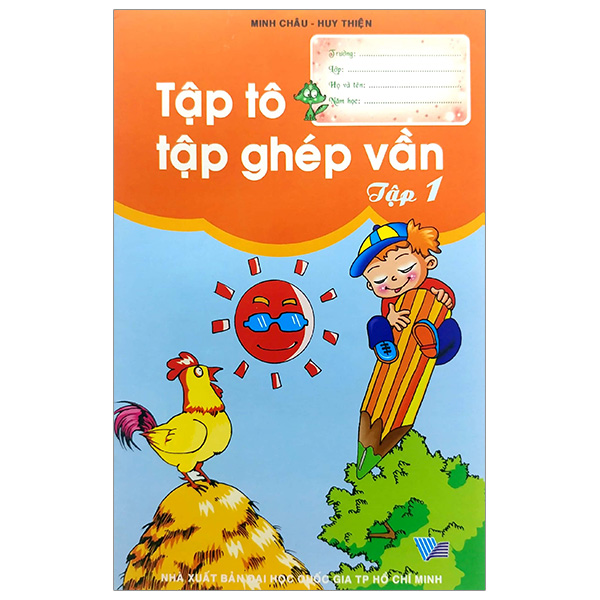 bộ tập tô tập ghép vần - tập 1