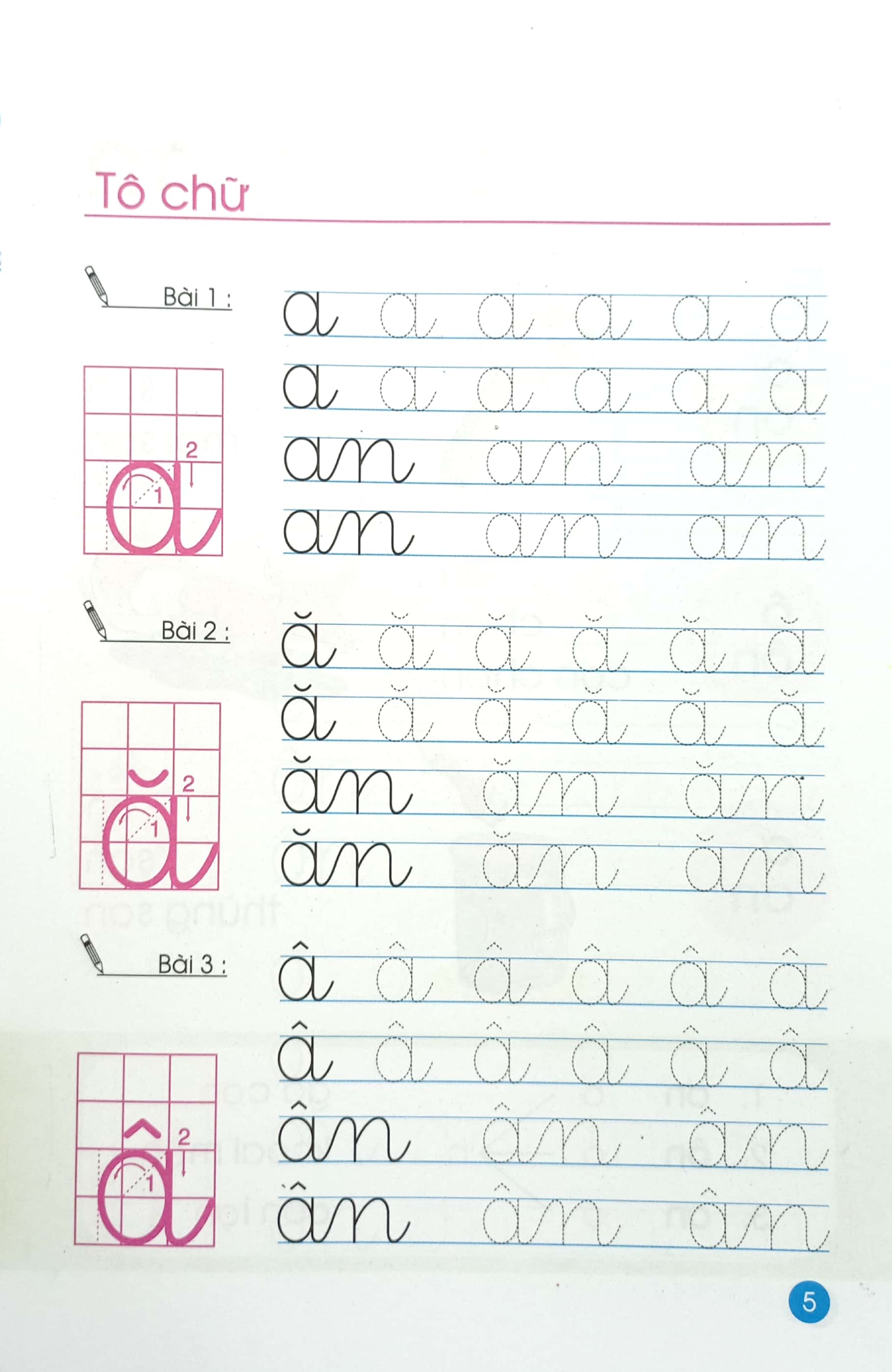 bộ tập tô - tập ghép vần - tập 2