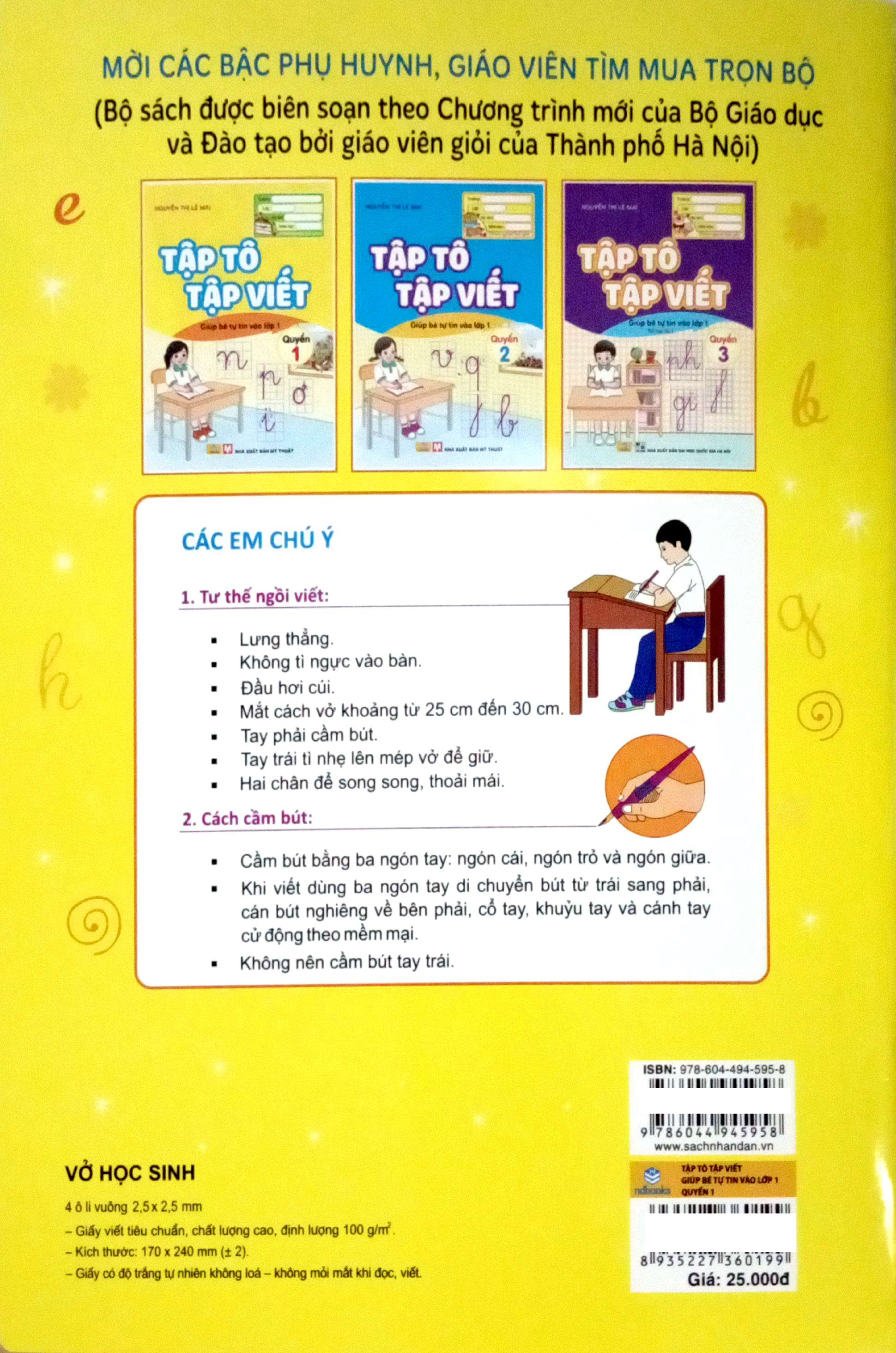 Bo
						
										
										Tap To Tap Viet Chu - Hanh Trang Cho Be Vao Lop 1 - Quyen 1