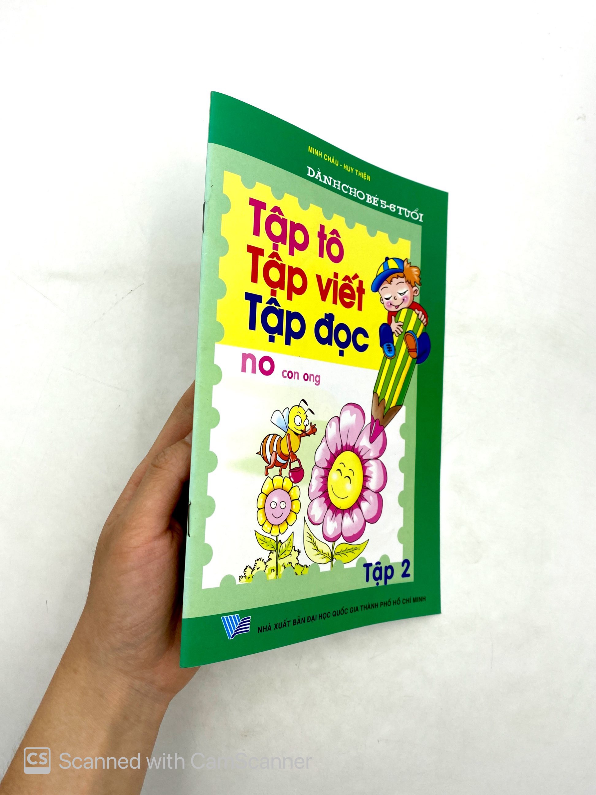 bộ tập tô - tập viết - tập đọc - tập 2