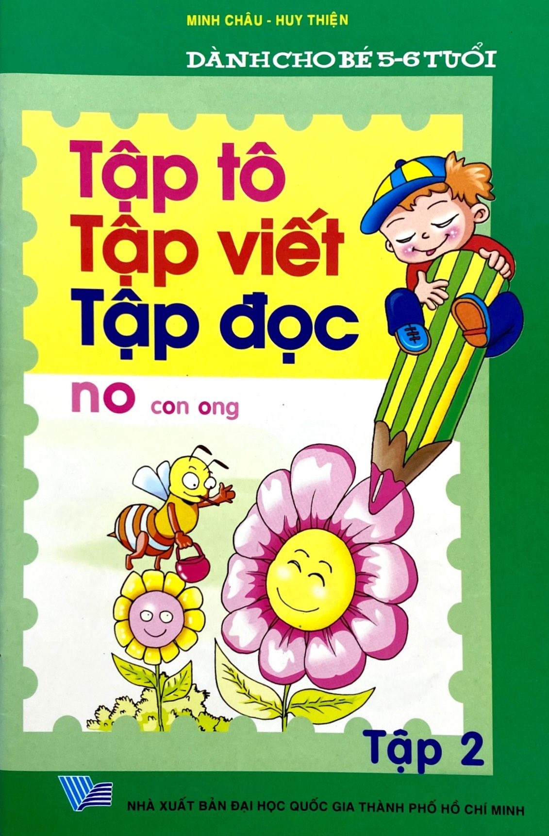 bộ tập tô - tập viết - tập đọc - tập 2