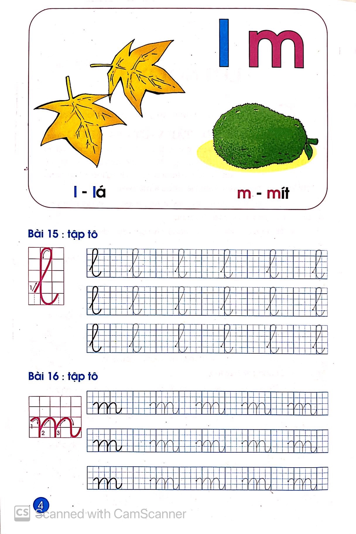 bộ tập tô - tập viết - tập đọc - tập 2