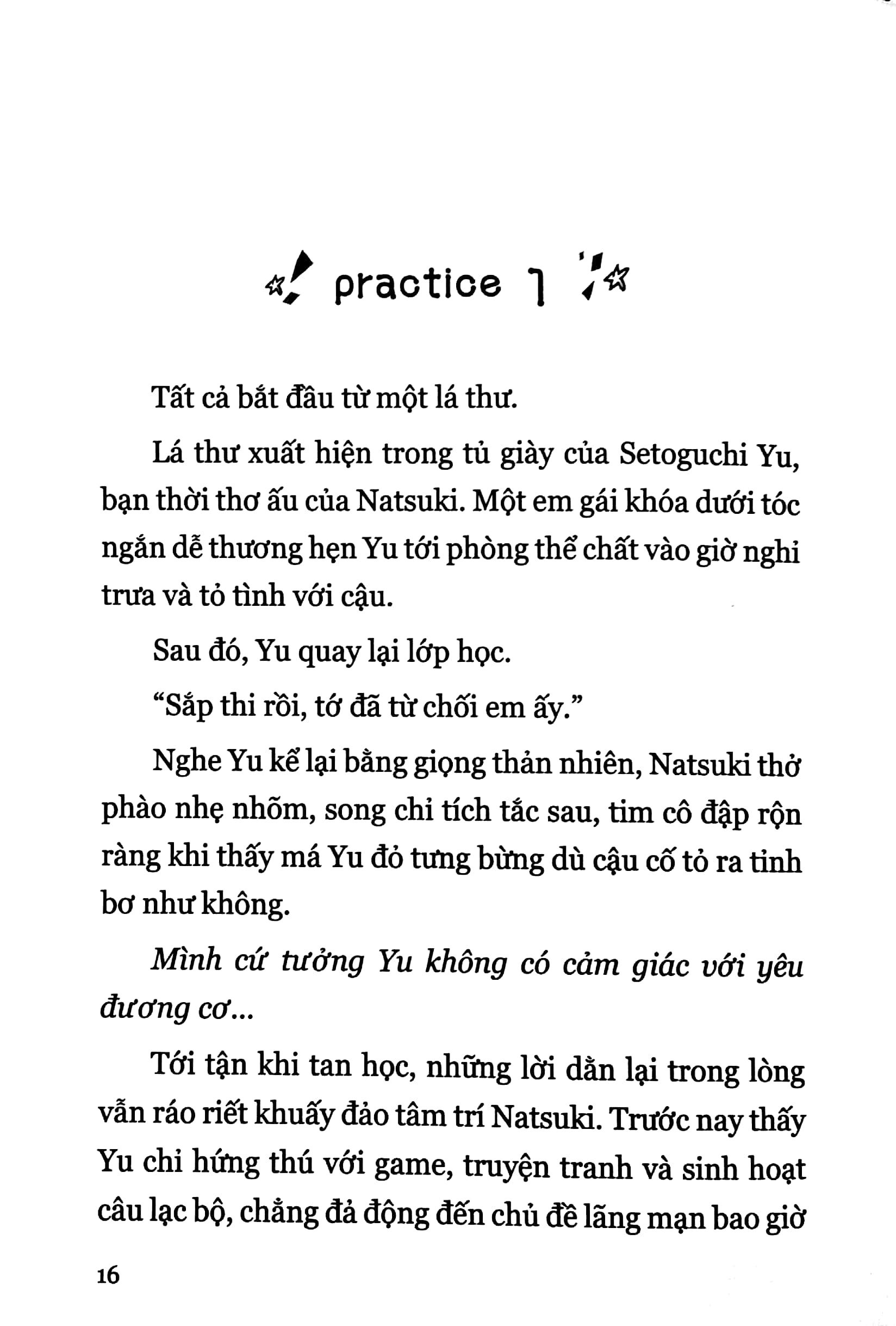 bộ tập tỏ tình - tập 1