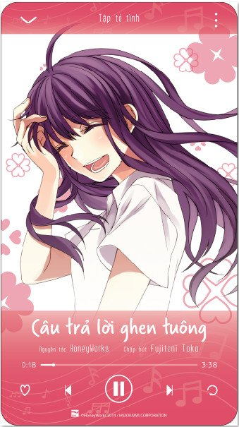 bộ tập tỏ tình - tập 2 - bản đặc biệt - tặng kèm 02 mp3 player card + 01 folding screen