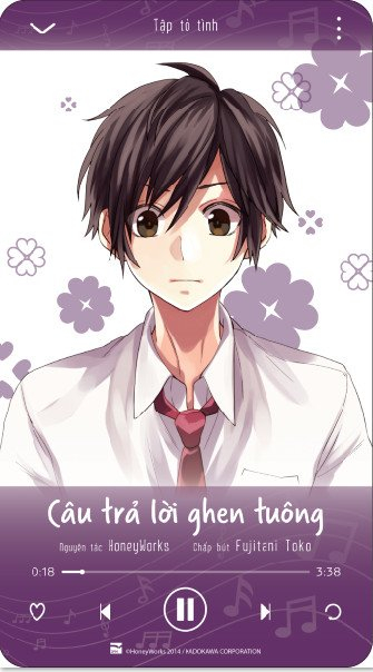 bộ tập tỏ tình - tập 2 - bản đặc biệt - tặng kèm 02 mp3 player card + 01 folding screen