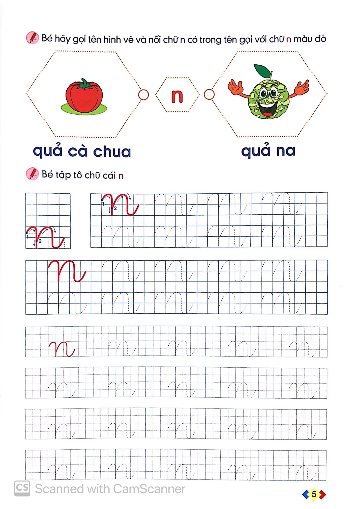 bộ tập tô và làm quen với chữ cái (tập 2)
