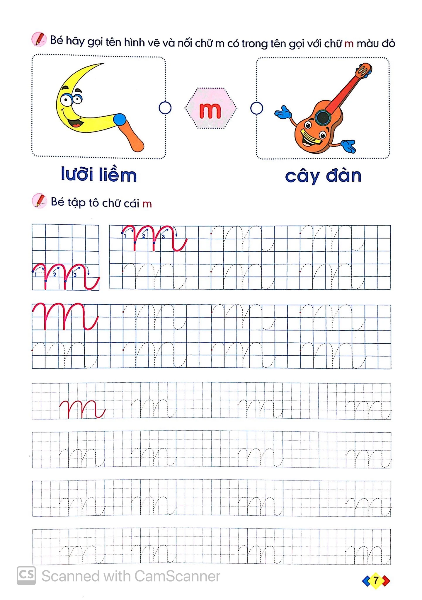 bộ tập tô và làm quen với chữ cái (tập 2)