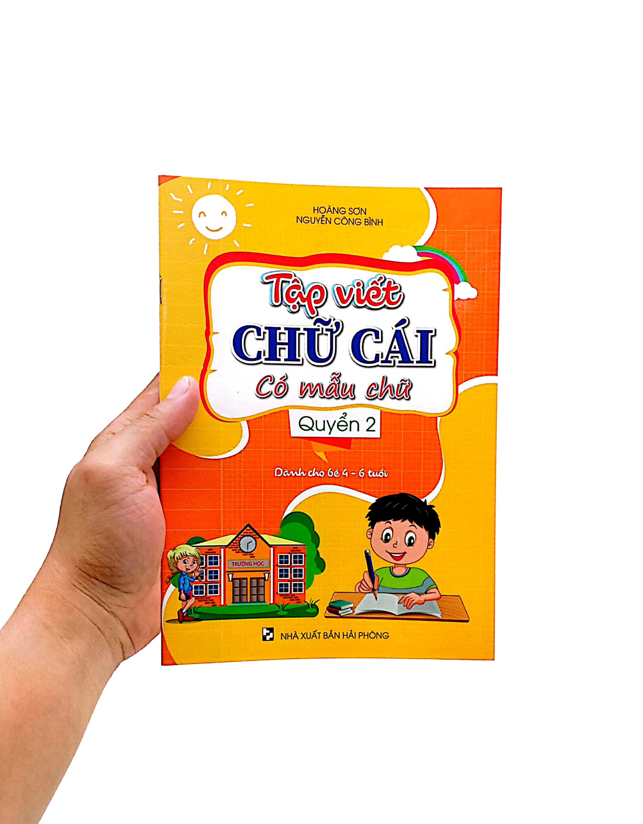 bộ tập viết chữ cái có mẫu chữ - quyển 2 (dành cho bé 4-6 tuổi)