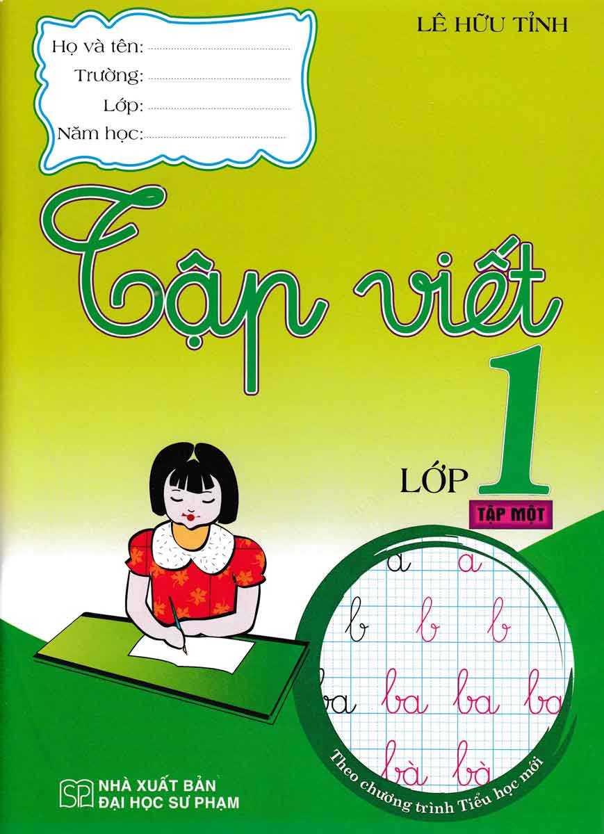 bộ tập viết lớp 1 - tập 1