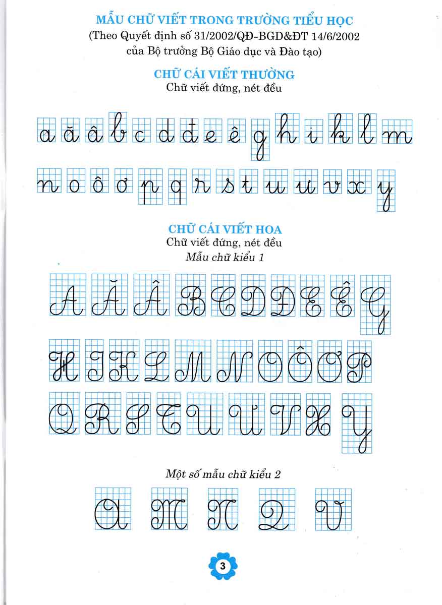 bộ tập viết lớp 1 - tập 1