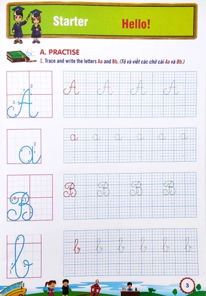 bộ tập viết tiếng anh 1 (biên soạn theo bộ sách family and friends 1)