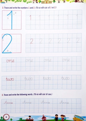 bộ tập viết tiếng anh 1 (biên soạn theo bộ sách family and friends 1)