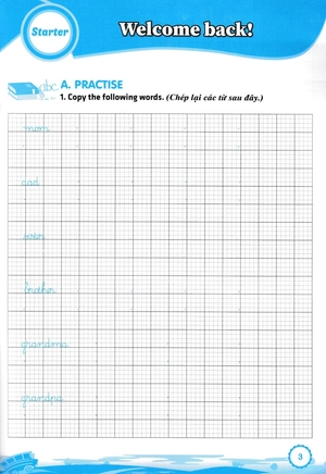 bộ tập viết tiếng anh 4 (biên soạn theo bộ sách family and friends 4 national edition)