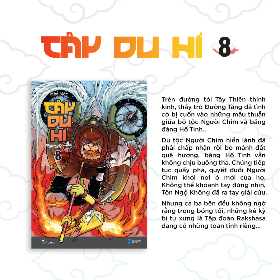 Bộ
						
										
										Tây Du Hí - Tập 8 - Kẻ Ban Sức Mạnh - Tặng Kèm 2 Thẻ Nhân Vật + 1 Bookmark Nhân Vật