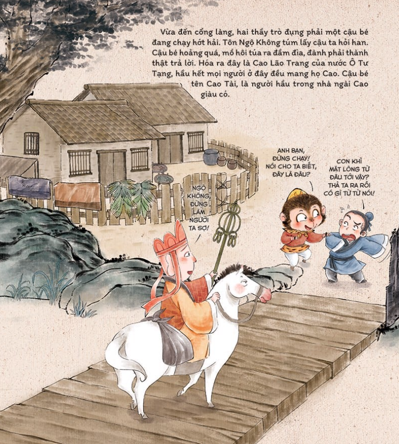 bộ tây du kí - tập 4 - thu nhận trư bát giới