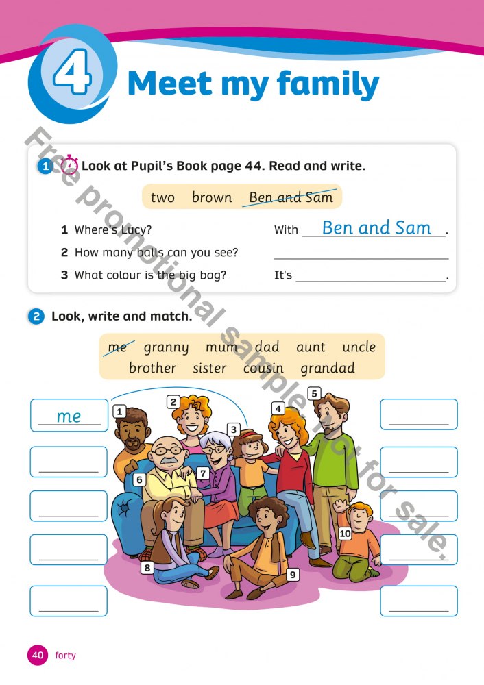 bộ team together activity book level 1