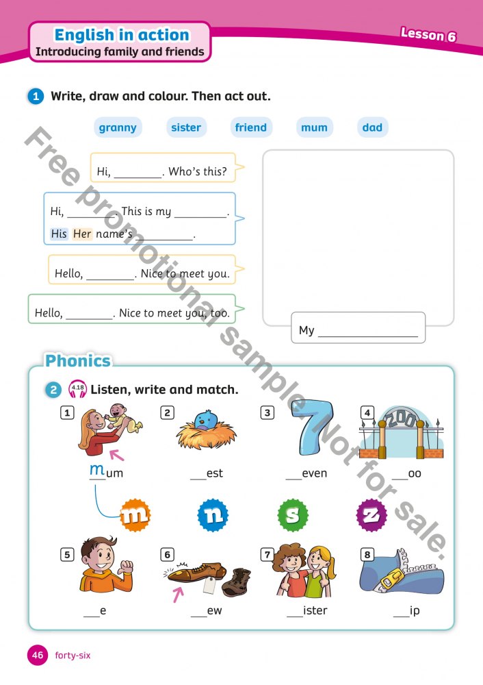 bộ team together activity book level 1