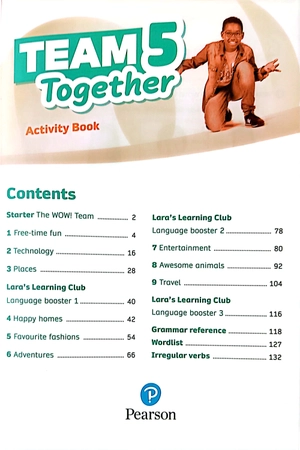 bộ team together activity book level 5
