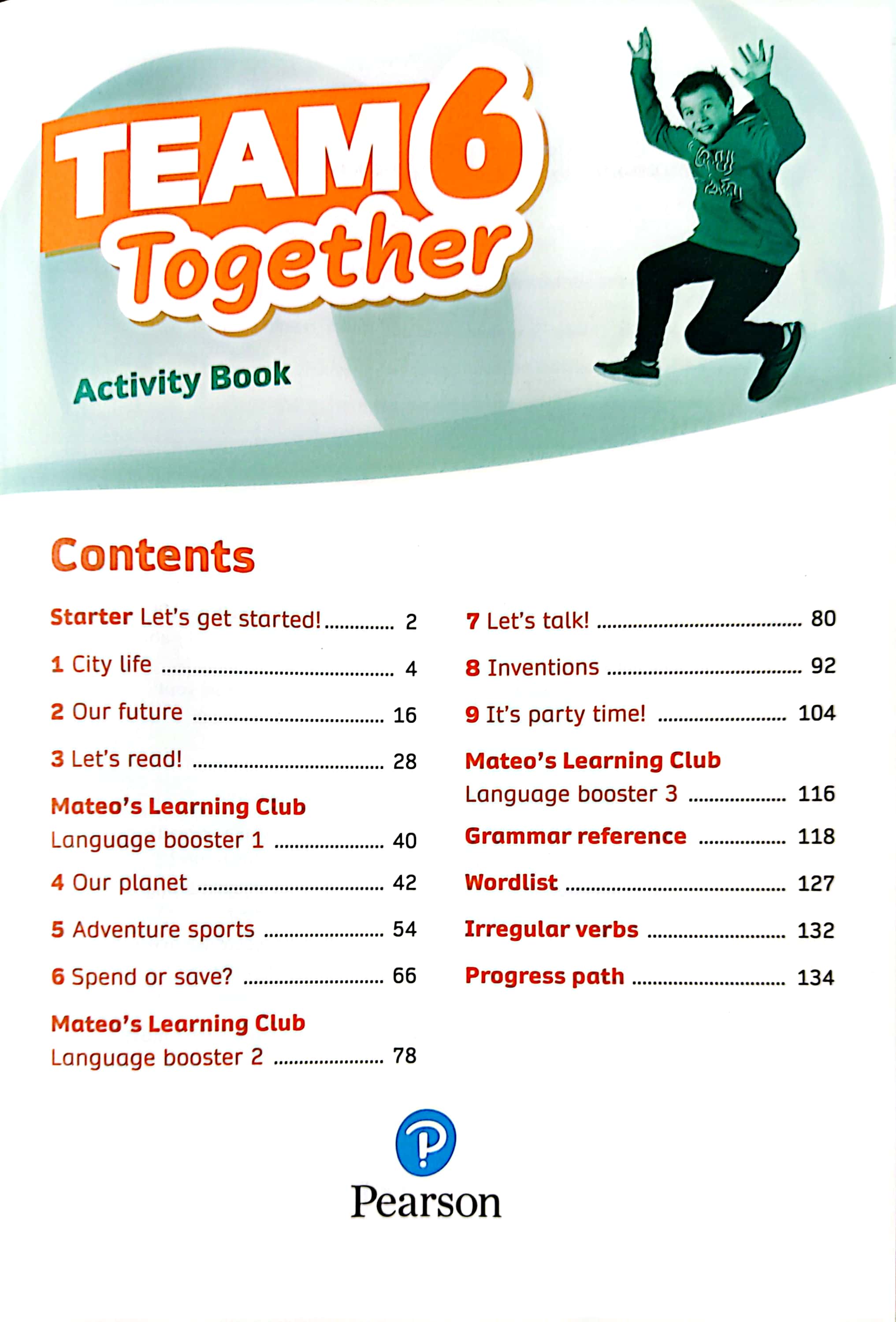 bộ team together activity book level 6