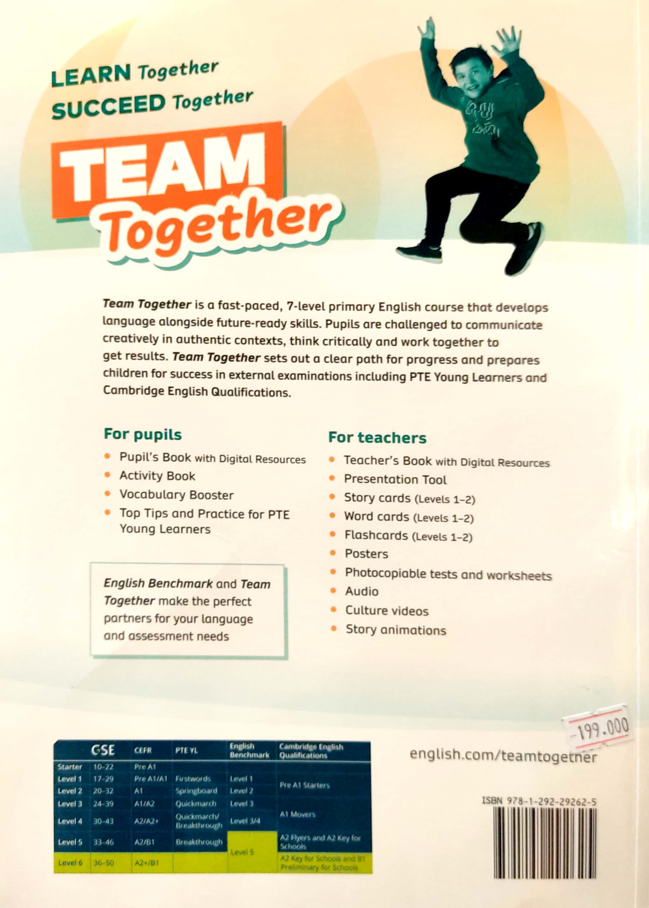 bộ team together activity book level 6