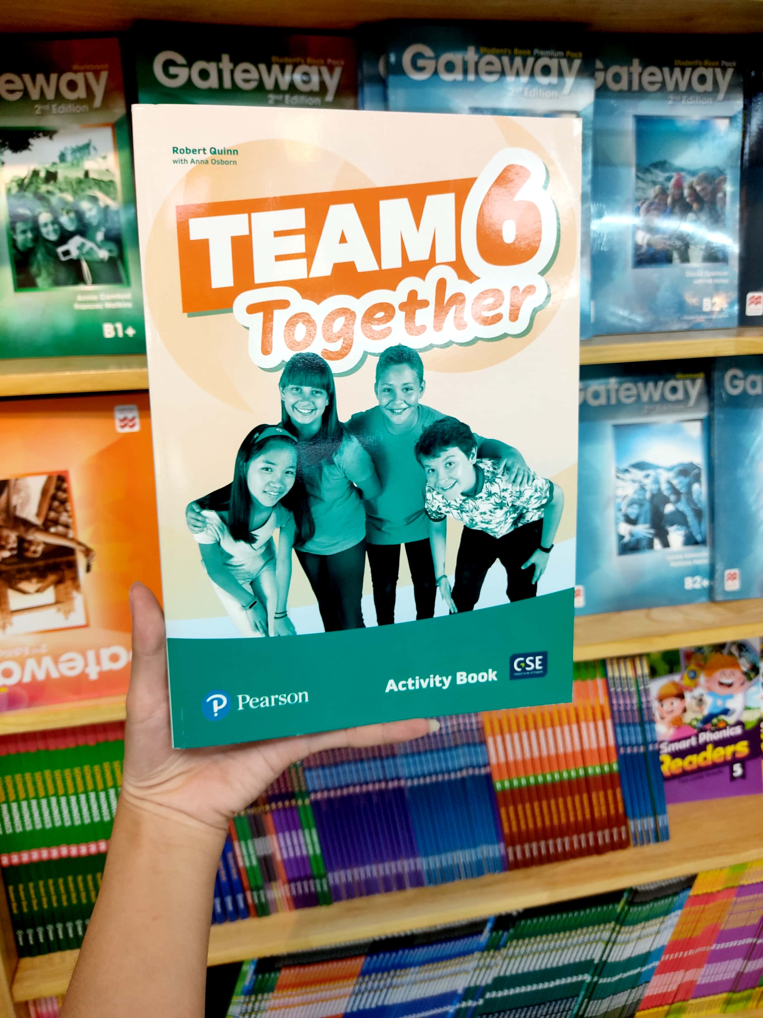 bộ team together activity book level 6