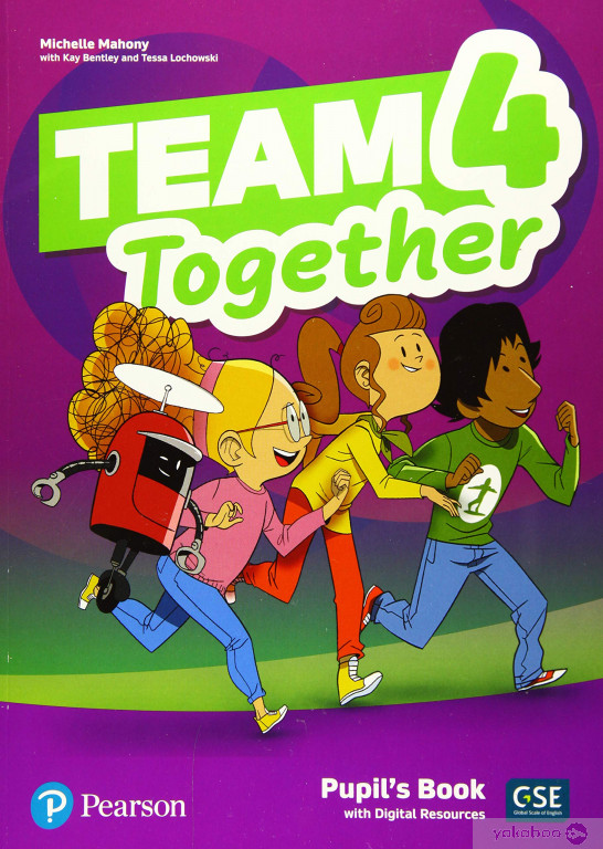 bộ team together pupil's book with digital resources pack level 4