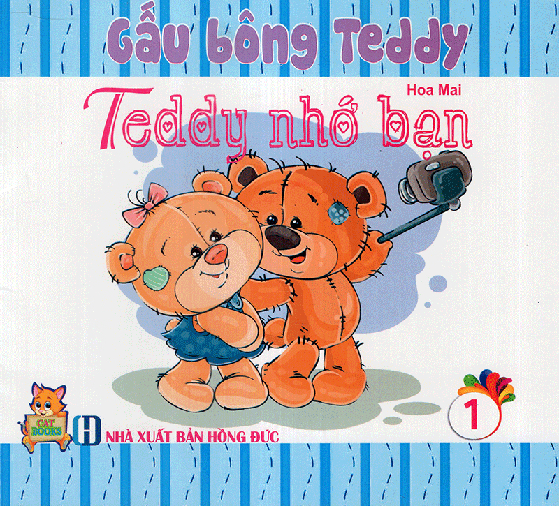 bộ teddy nhớ bạn - gấu bông teddy - tập 1