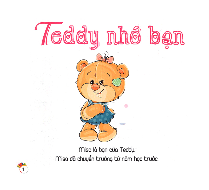 bộ teddy nhớ bạn - gấu bông teddy - tập 1