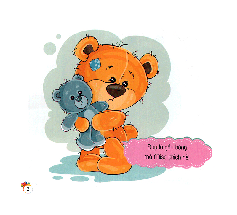 bộ teddy nhớ bạn - gấu bông teddy - tập 1