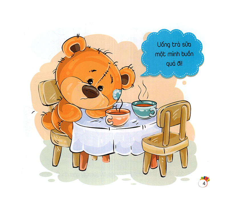 bộ teddy nhớ bạn - gấu bông teddy - tập 1