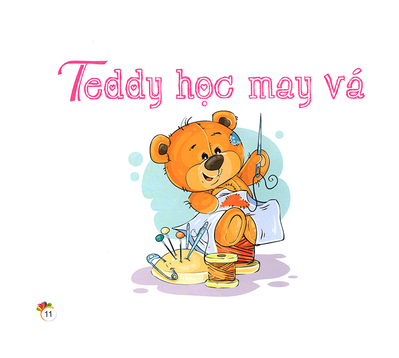 bộ teddy thích ăn kẹo - gấu bông teddy - tập 3