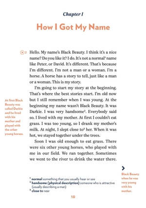 bộ teen eli readers - black beauty - stage 1 a1 - downloadable audio files