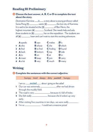 bộ teen eli readers - destination karminia - stage 3 b1 - downloadable audio files