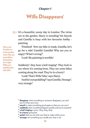 bộ teen eli readers - in search of a missing friend - stage 1 a1 - downloadable audio files