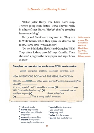 bộ teen eli readers - in search of a missing friend - stage 1 a1 - downloadable audio files