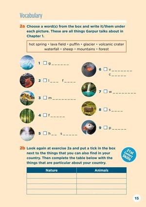 bộ teen eli readers real lives - garpur: my iceland - stage 2 a2 - downloadable audio files