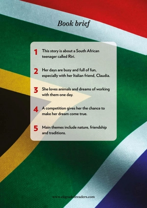 bộ teen eli readers real lives - riri: my south africa - stage 2 a2 - downloadable audio files